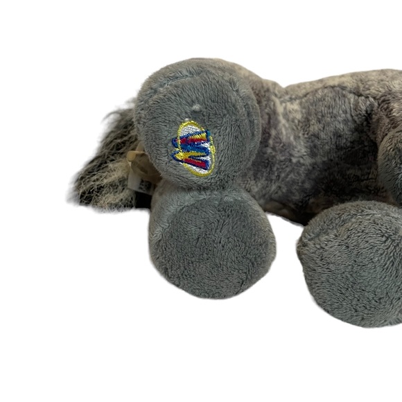 Ganz Webkinz Grey Arabian Horse Pony Plush Stuffed Animal No Code Soft Clean 10” - Picture 15 of 16